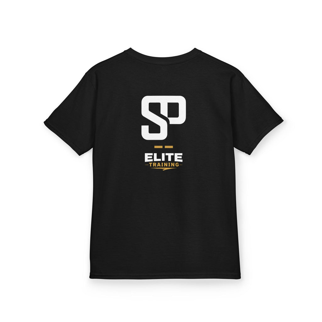 SP Elite x Earned youth t-shirt back graphic black